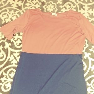 Lularoe color block dress! Size XL